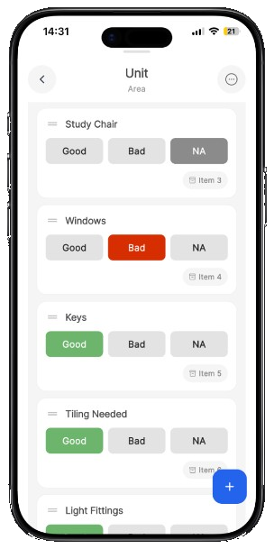 FixrBuddy mobile unit inspection checklist